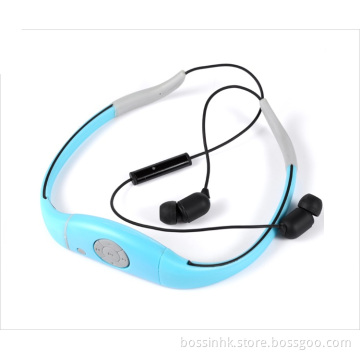 Sport Waterproof Bluetooth Headset Headphone Earphone Calling Bq-413
